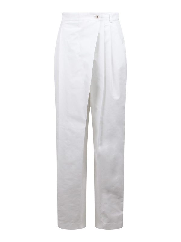 Dolce & Gabbana Pantalons Décontractés - Blanc