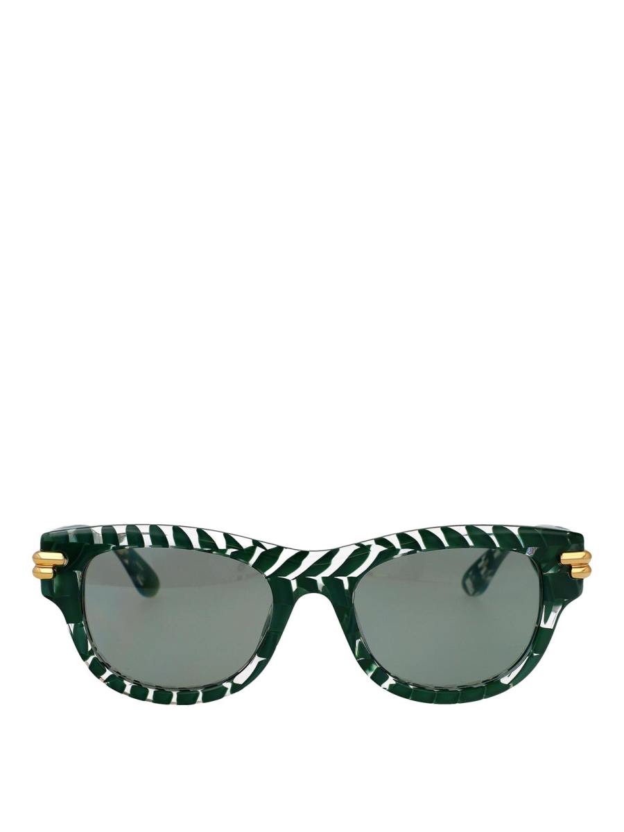 Bottega Veneta Lunettes De Soleil - Vert
