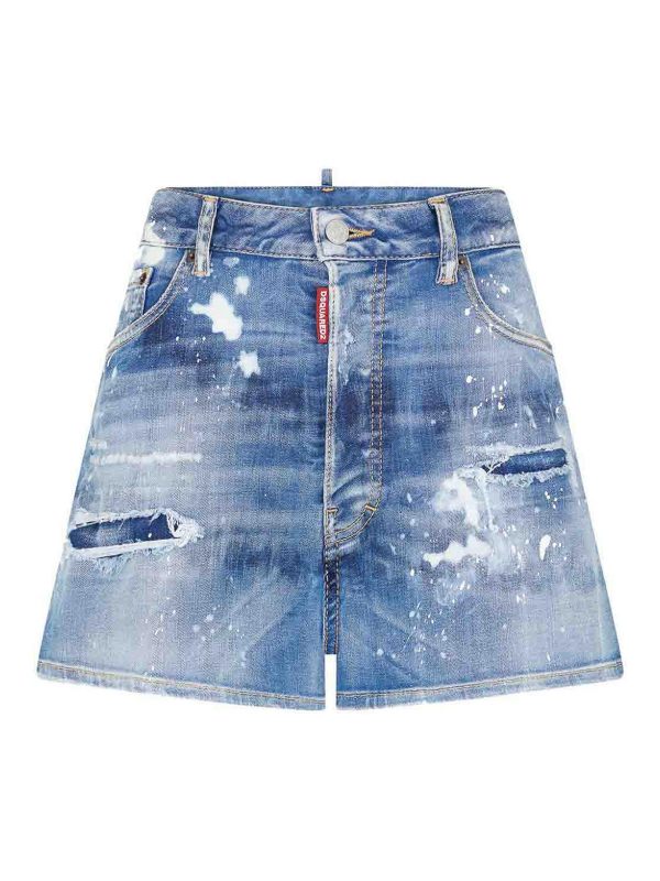 Dsquared2 Short - Clair Délavé