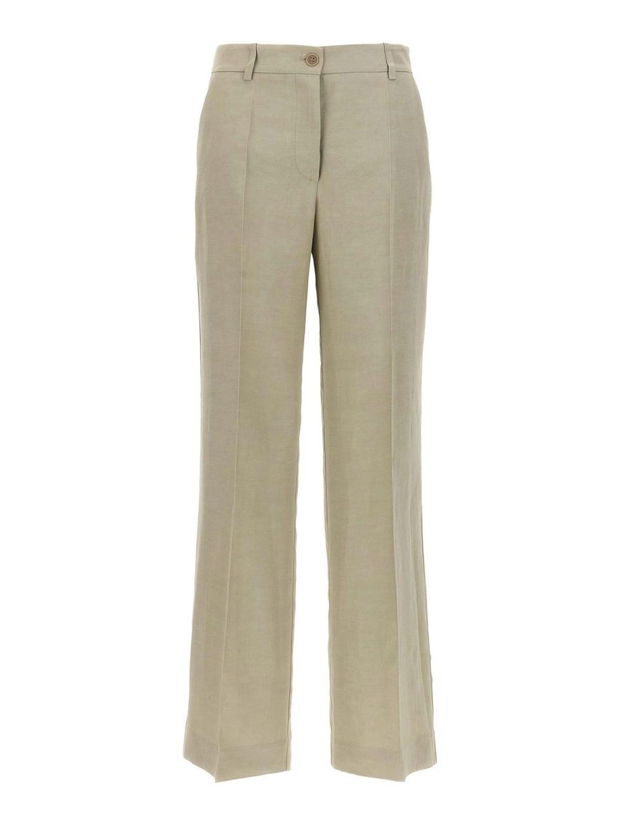 P. A.R. O.S. H. Pantalon Couturier - Blanc