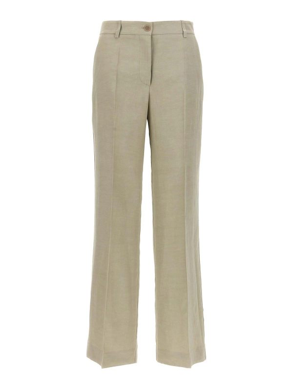 P. A.R. O.S. H. Pantalon Couturier - Blanc