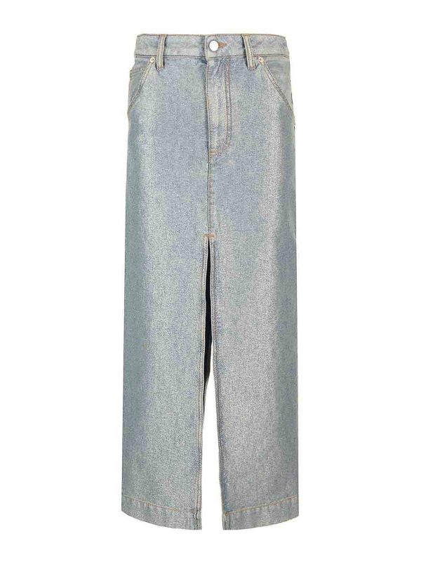 Darkpark Jupe Midi - Bleu Clair