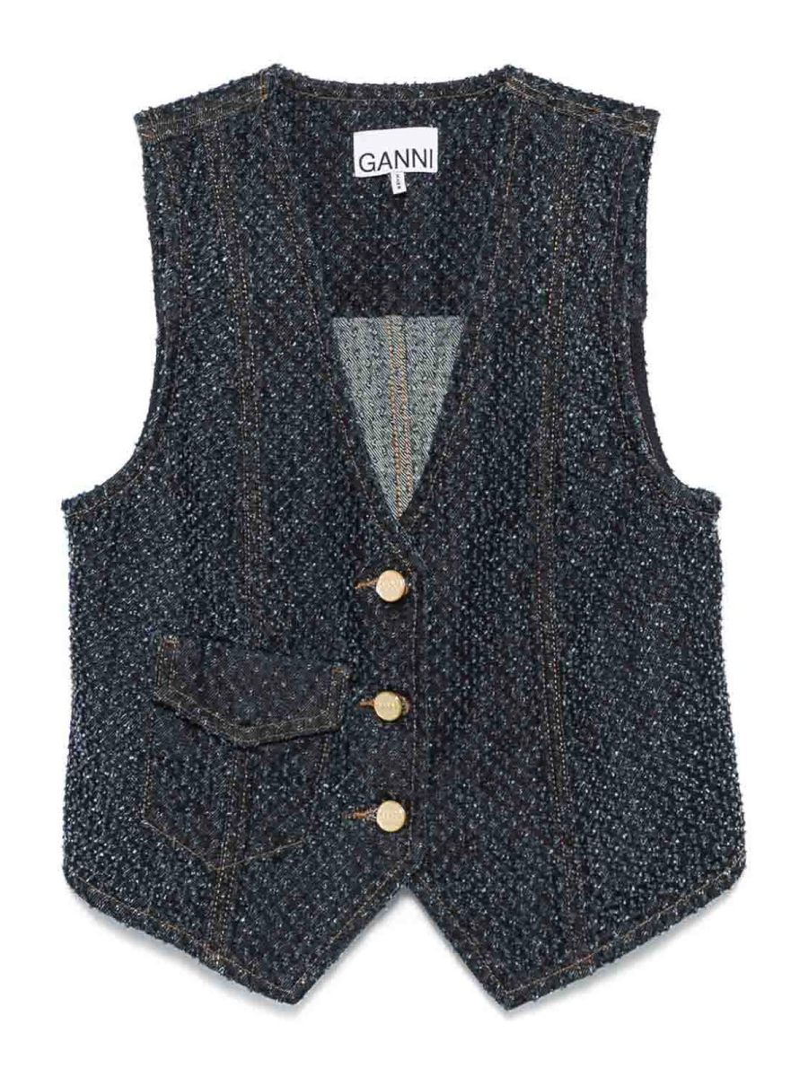 Ganni Gilet - Denim