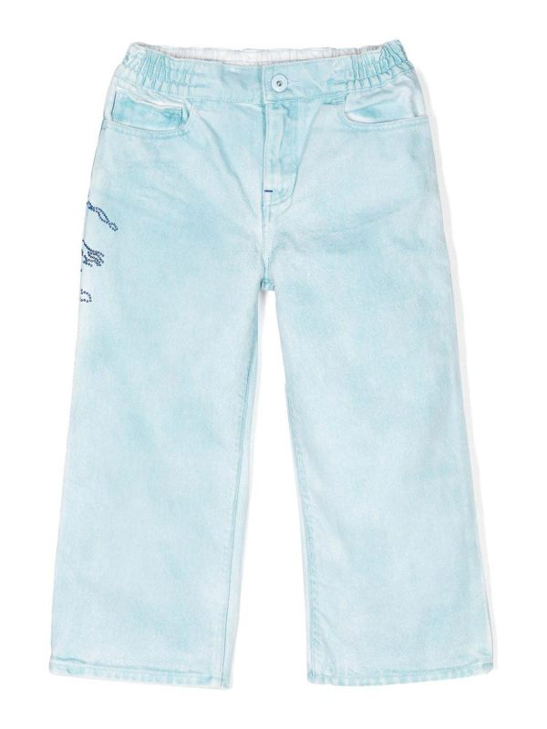 Burberry Jean Droit - Bleu