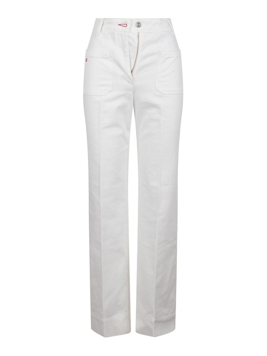 Victoria Beckham Jean Bootcut - Blanc