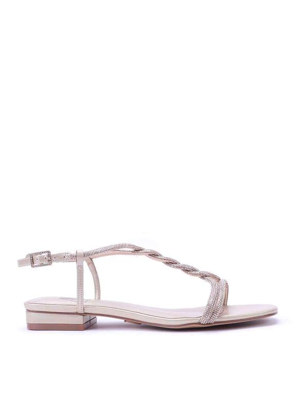 Albano Sandales - Or Blanc