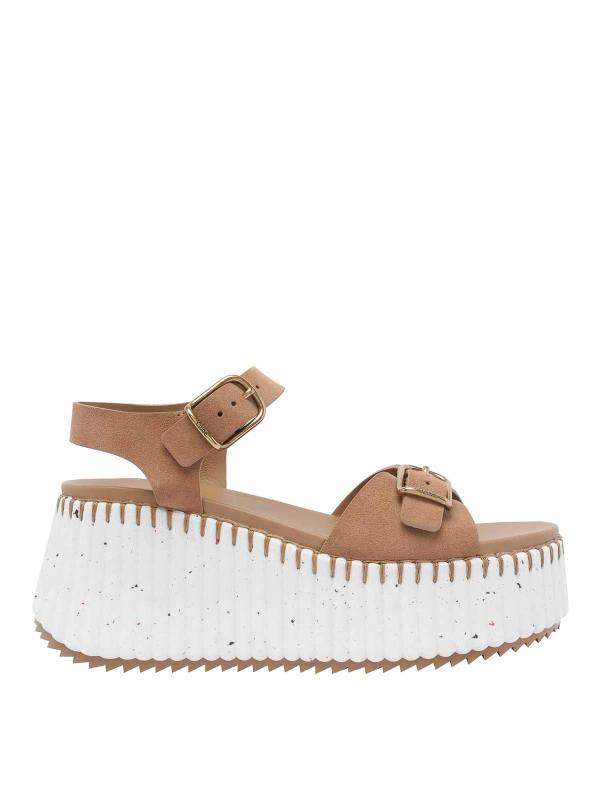 Chloe' Sandales - Marron
