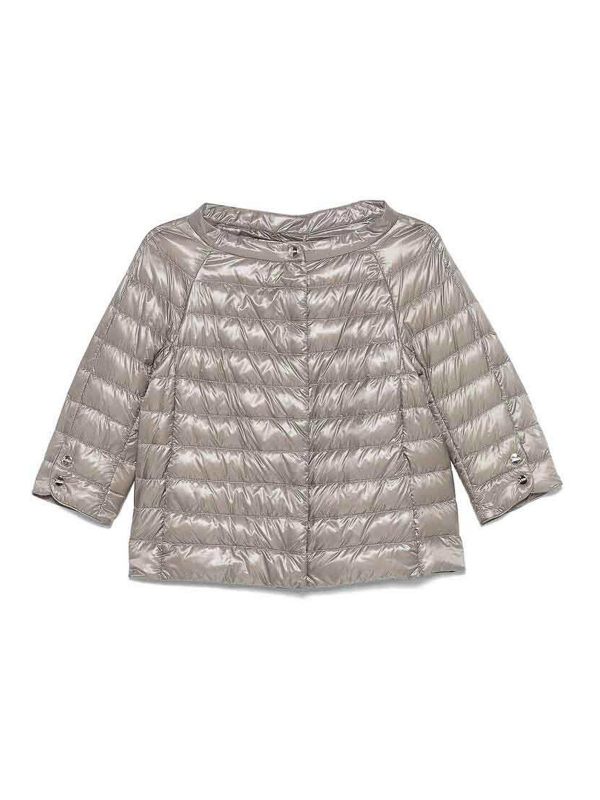 Herno Manteau Au Genou - Gris
