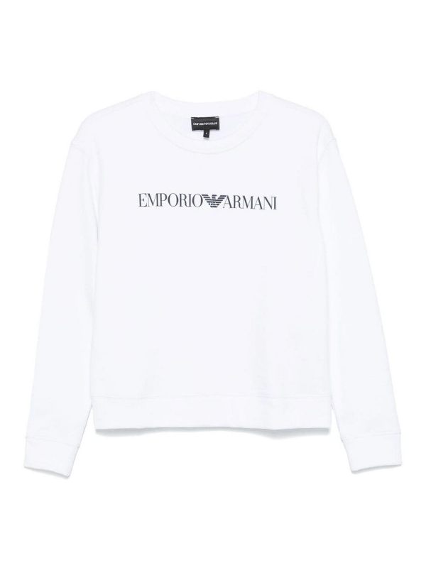 Emporio Armani Sweat-Shirts - Blanc