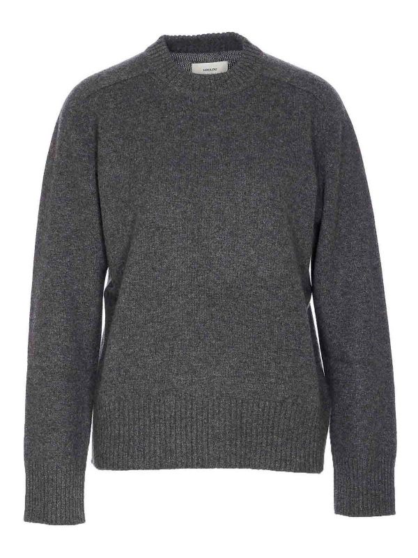 Loulou Studio Pull Col Rond - Gris
