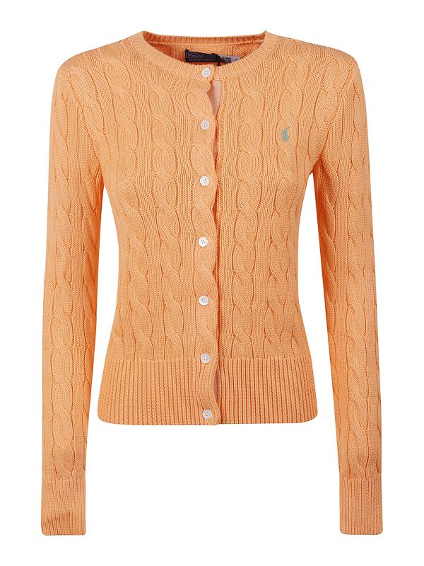 Polo Ralph Lauren Cardigan - Orange Clair