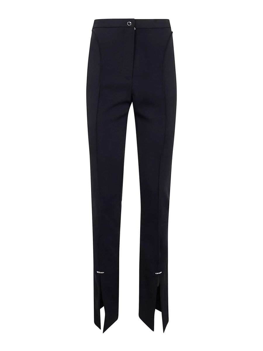 Mugler Pantalons Décontractés - Noir