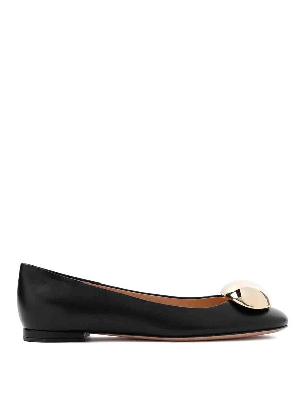 Gianvito Rossi Ballerines - Noir