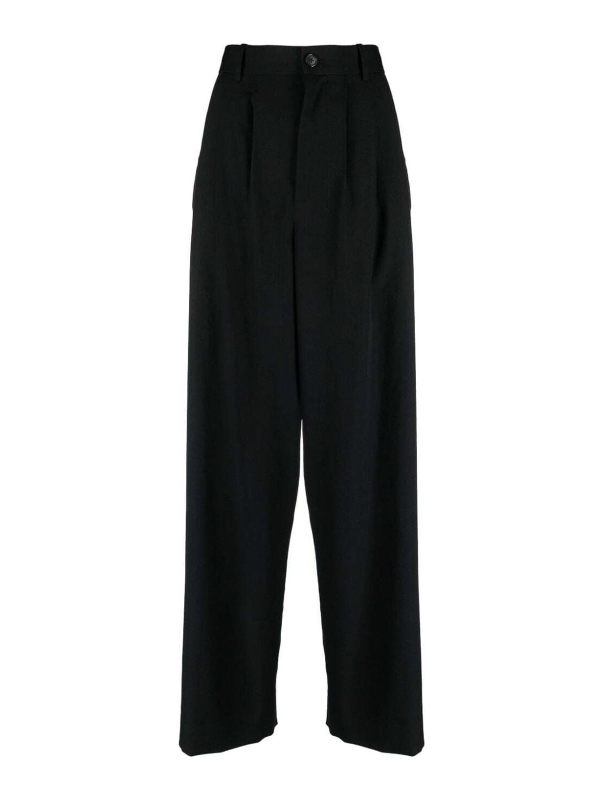 The Row Pantalons Décontractés - Noir