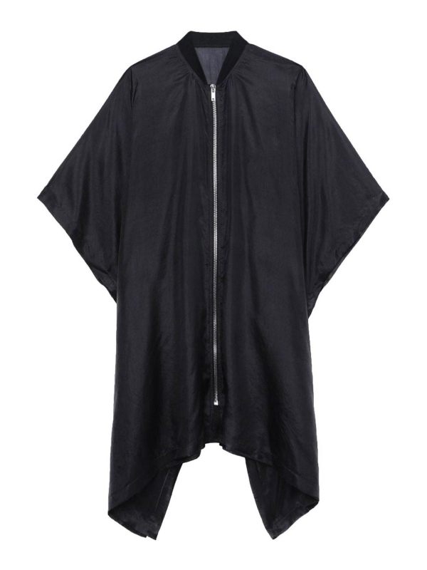 Rick Owens Manteau Court - Noir
