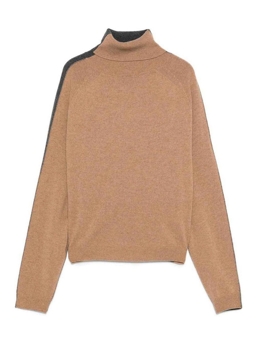 Semicouture Pull Col Roulé - Emeraude