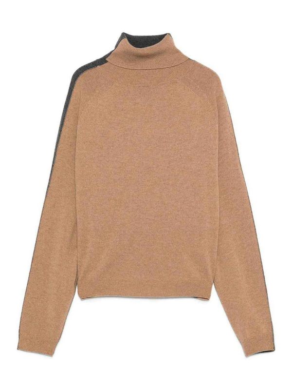 Semicouture Pull Col Roulé - Emeraude