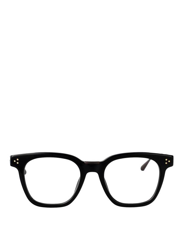 Linda Farrow Lunettes De Soleil - Noir