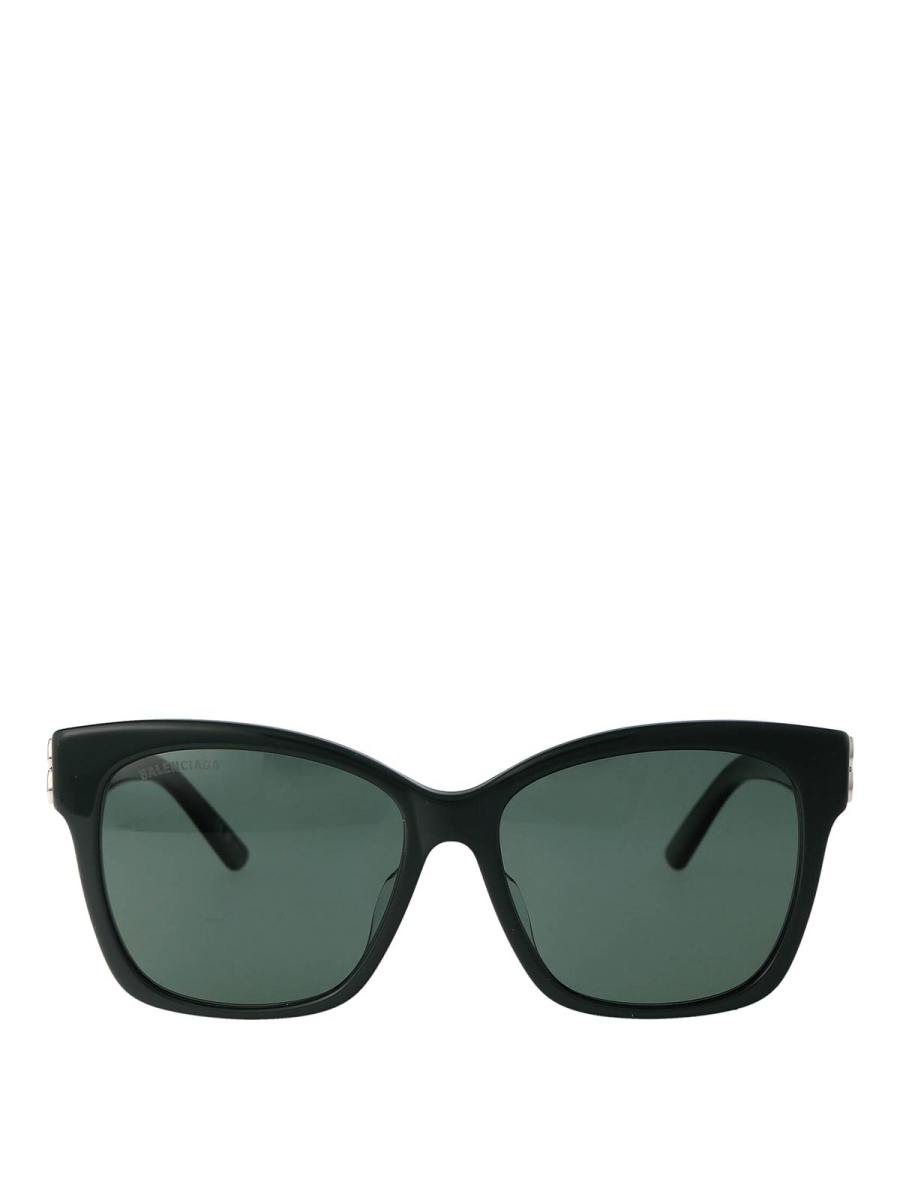 Balenciaga Lunettes De Soleil - Vert