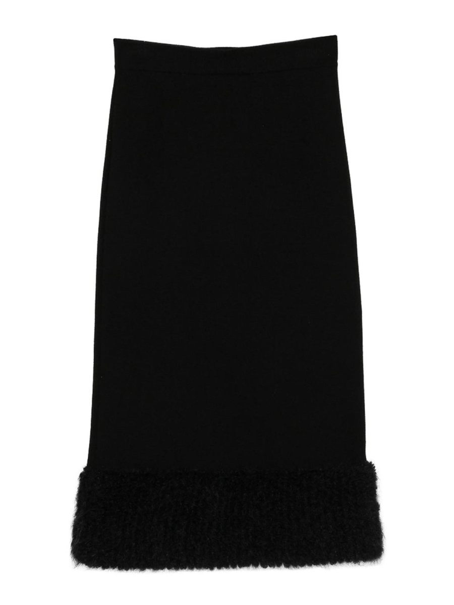 Moschino Jupe Midi - Noir