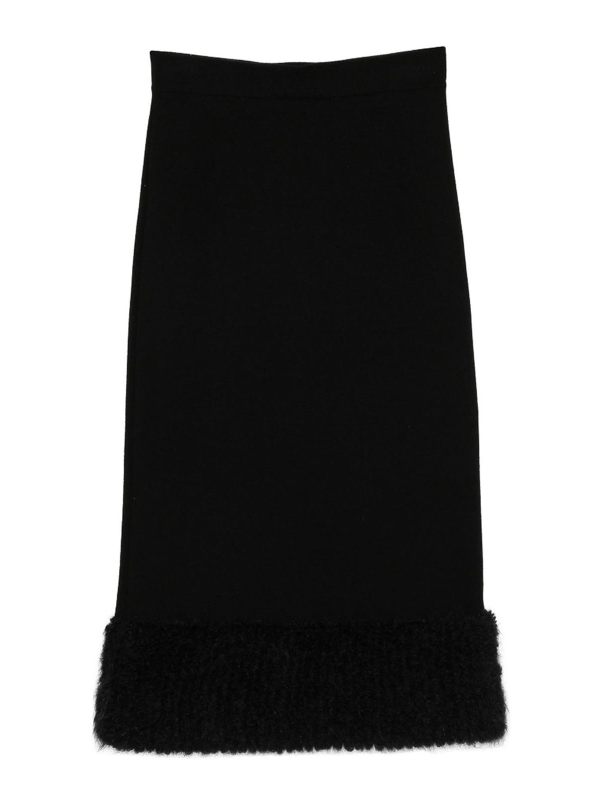 Moschino Jupe Midi - Noir