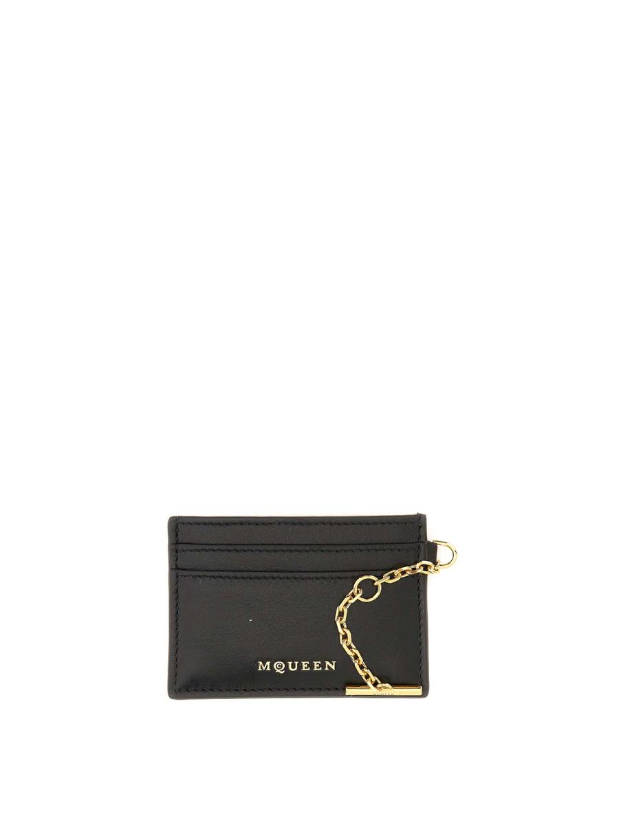 Alexander Mcqueen Portefeuilles - Noir