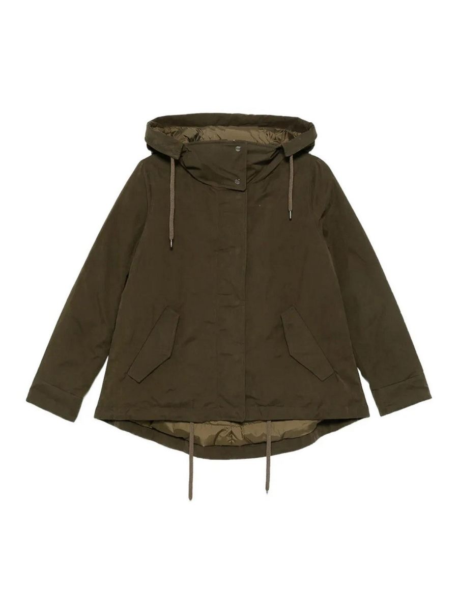 Herno Manteau Au Genou - Vert