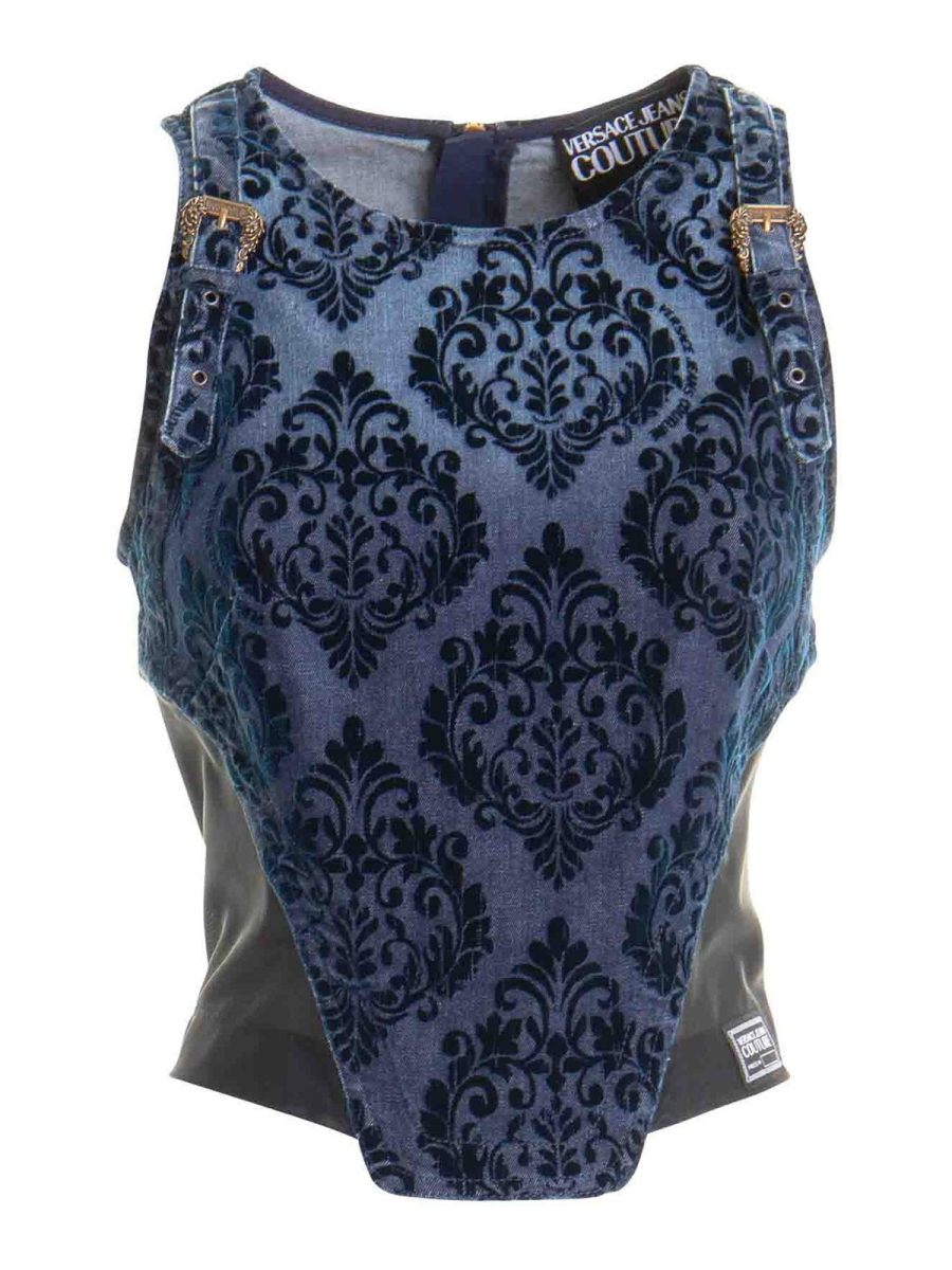 Versace Jeans Couture Top - Délavé