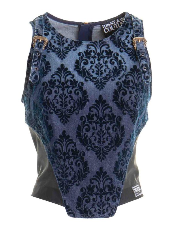 Versace Jeans Couture Top - Délavé