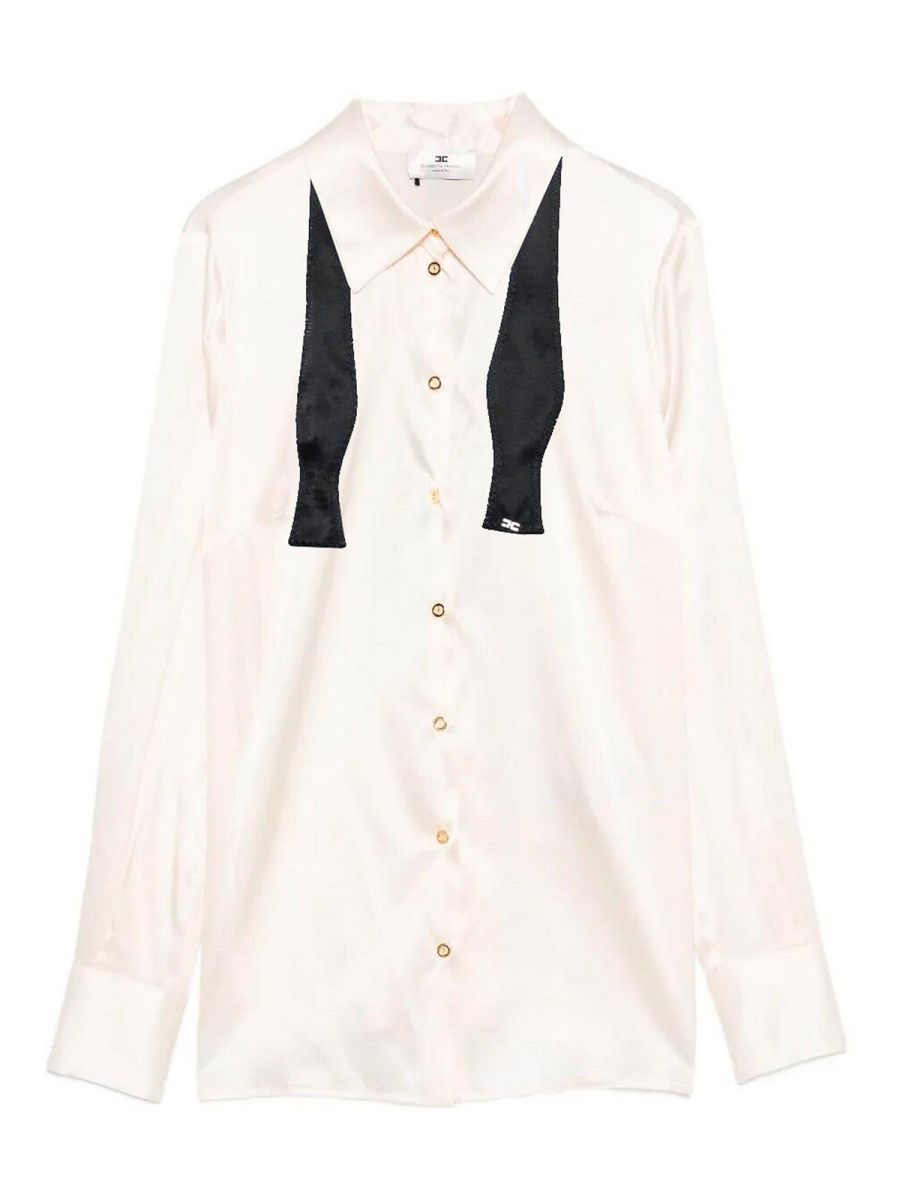 Elisabetta Franchi Chemise - Blanc