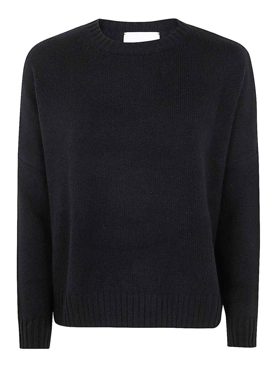 Kujten Pull Col Rond - Noir