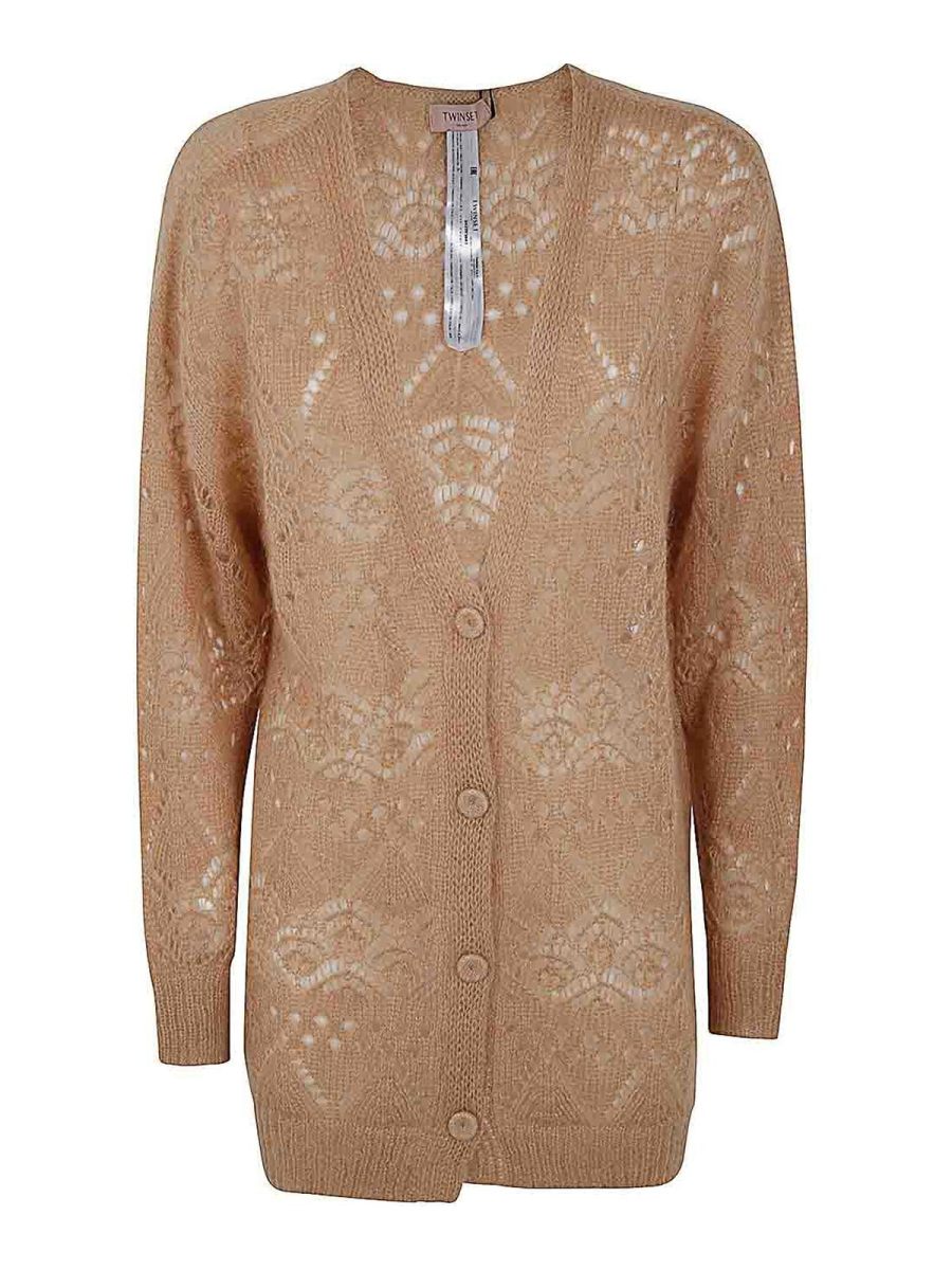 Twinset Cardigan - Rose