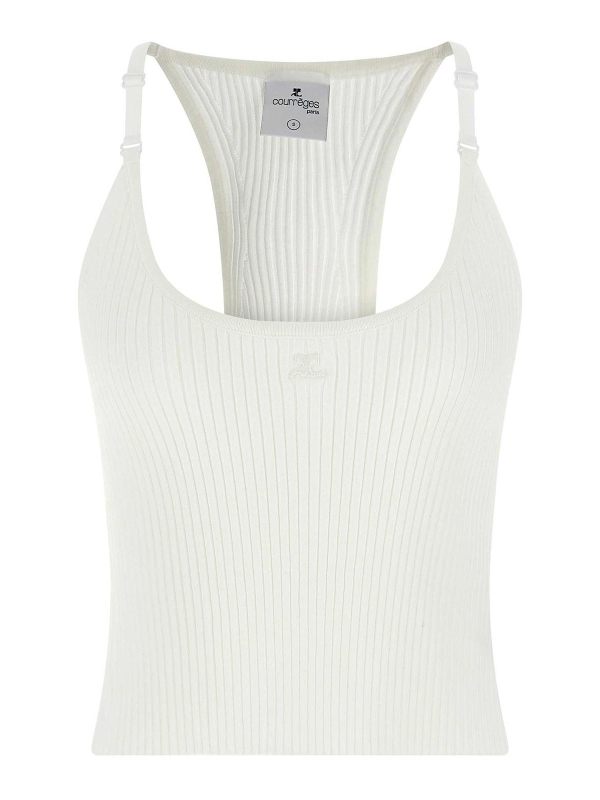 Courreges Top - Blanc
