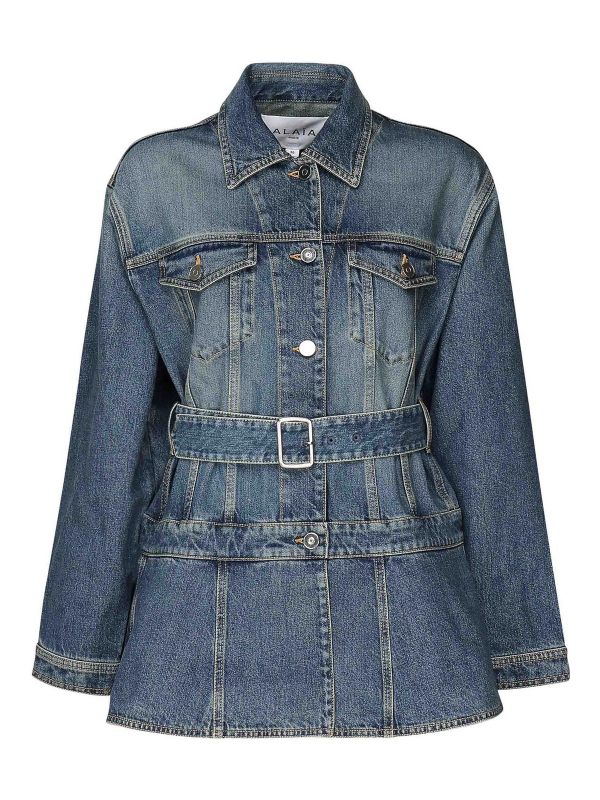 Alaïa Veste Casual - Bleu