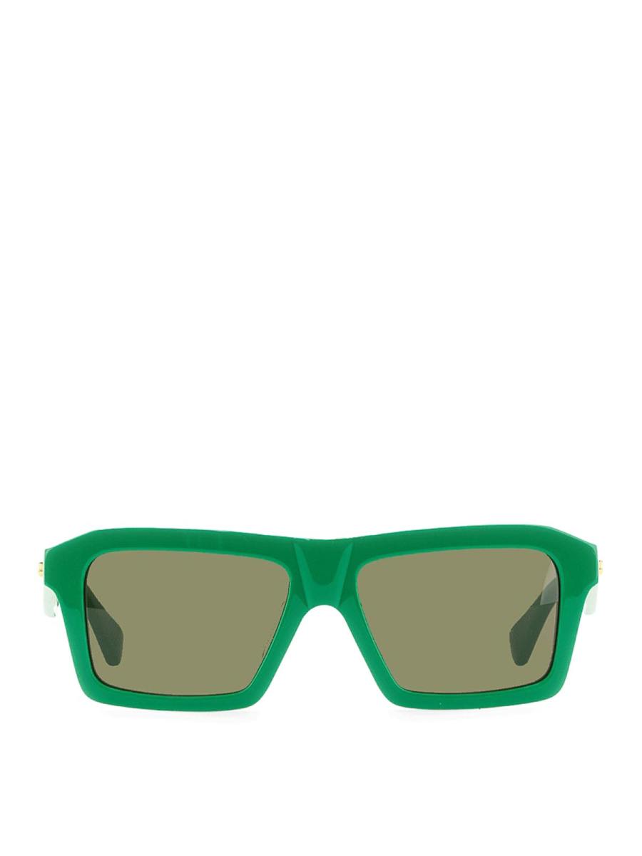 Bottega Veneta Lunettes De Soleil - Vert