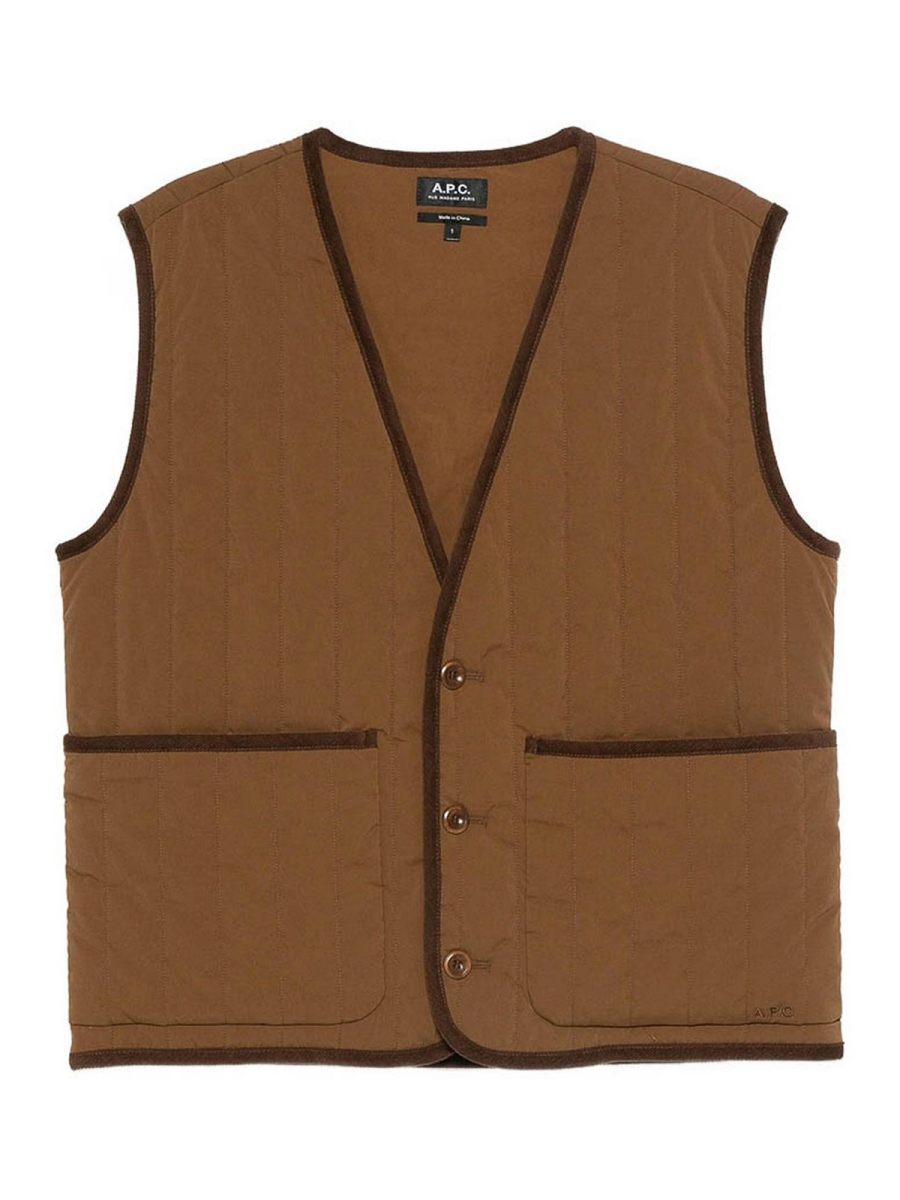 A. P.C. Veste Casual - Marron