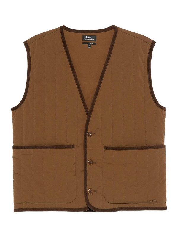 A. P.C. Veste Casual - Marron