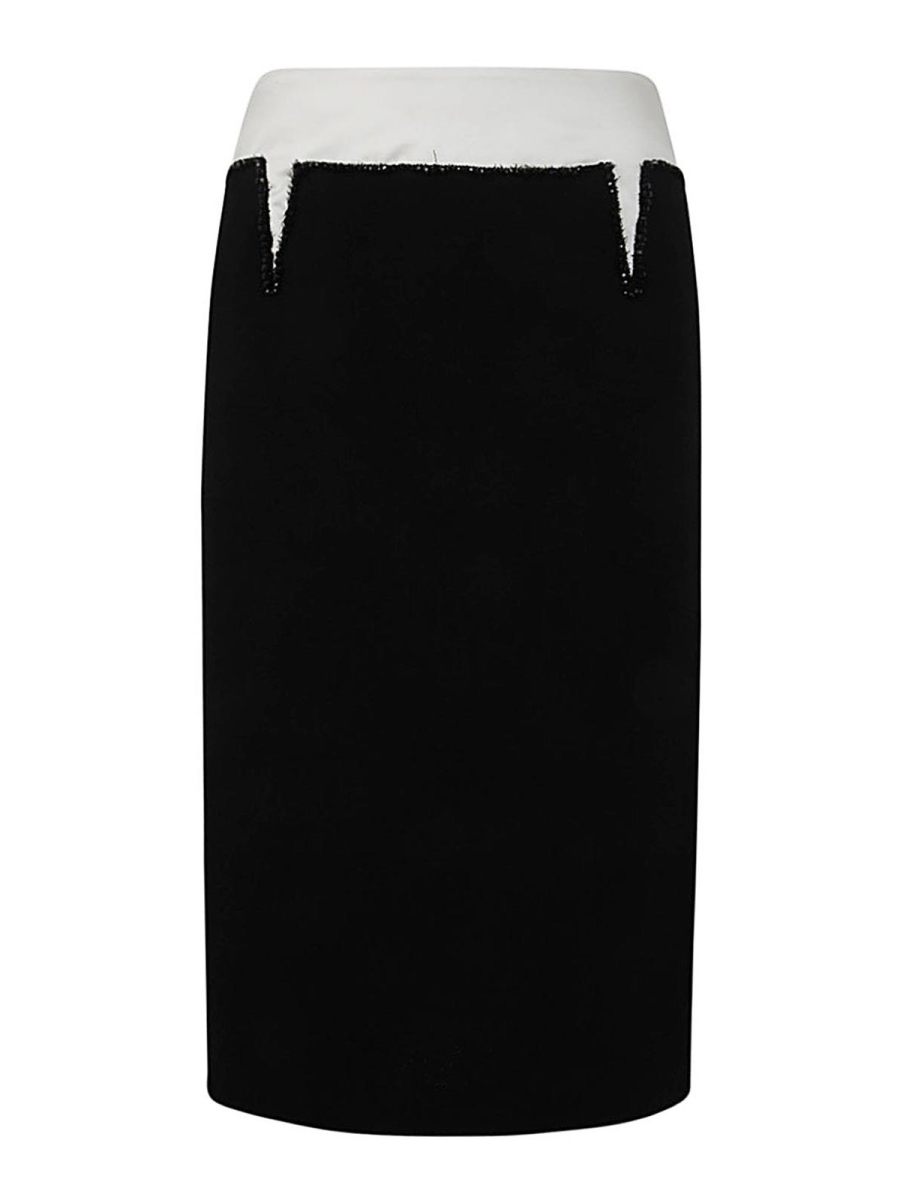 N°21 Jupe Midi - Noir