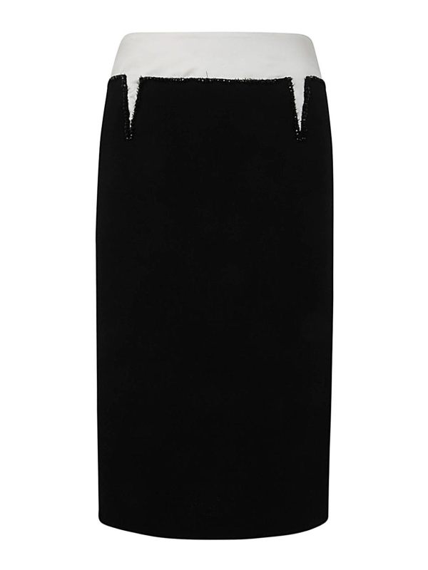 N°21 Jupe Midi - Noir