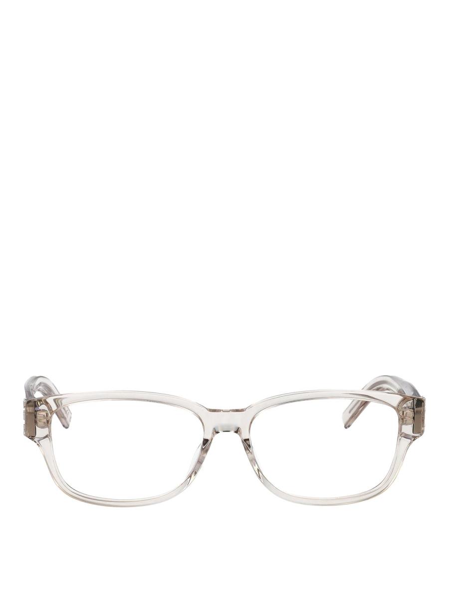 Saint Laurent Lunettes De Soleil - Beige