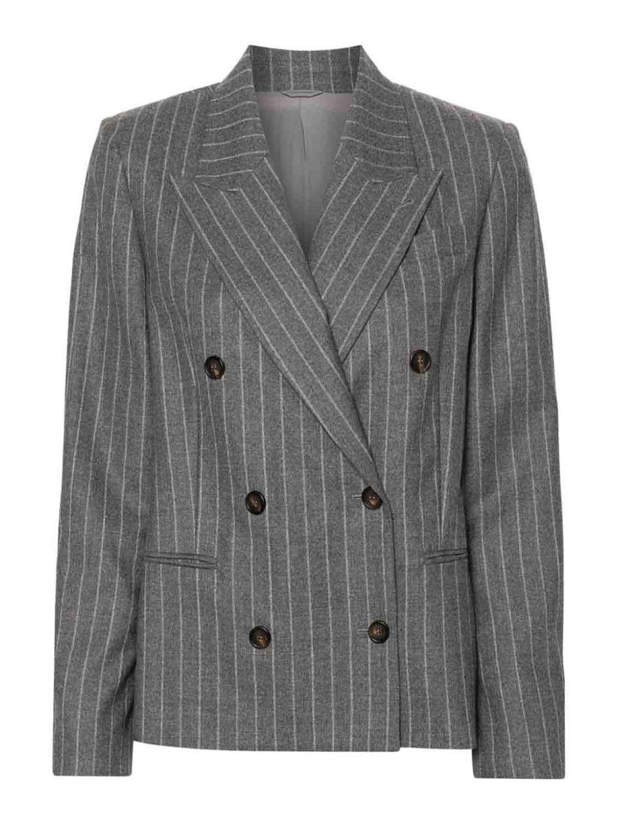 Brunello Cucinelli Veste Casual - Gris