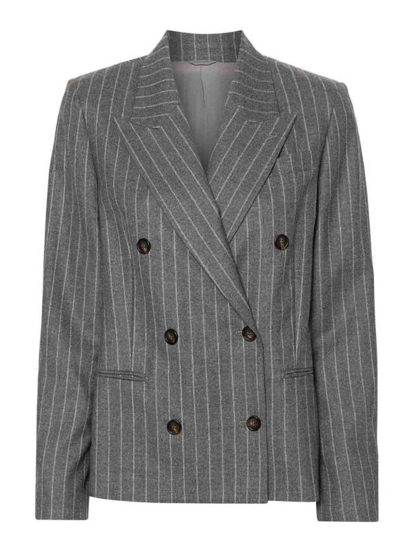 Brunello Cucinelli Veste Casual - Gris