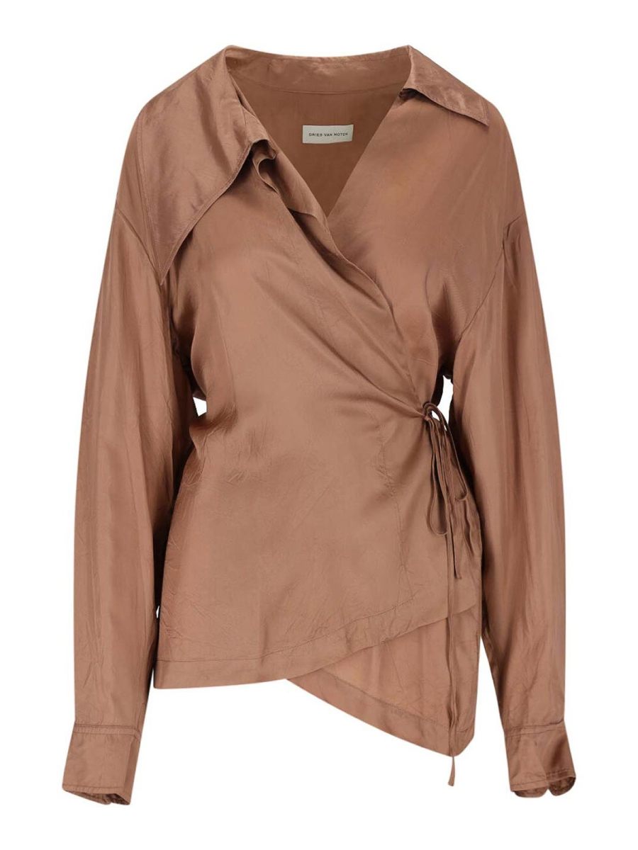 Dries Van Noten Chemise - Marron