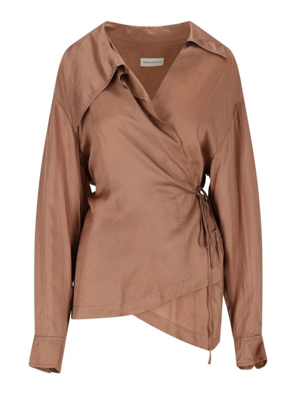 Dries Van Noten Chemise - Marron