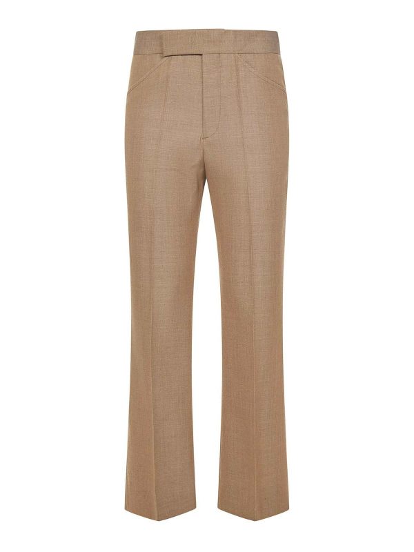 Victoria Beckham Pantalons Décontractés - Beige