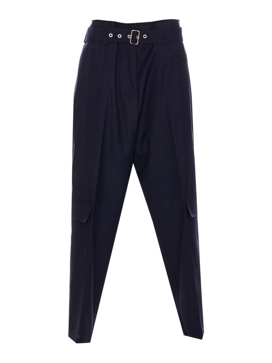 Pinko Pantalons Décontractés - Bleu