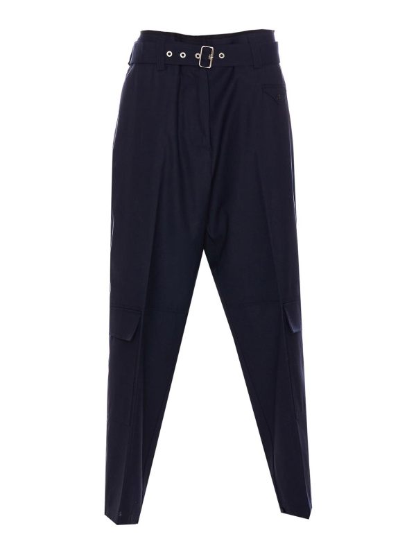 Pinko Pantalons Décontractés - Bleu