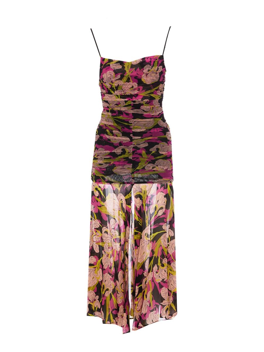 Pinko Maxi Robe - Multicolore