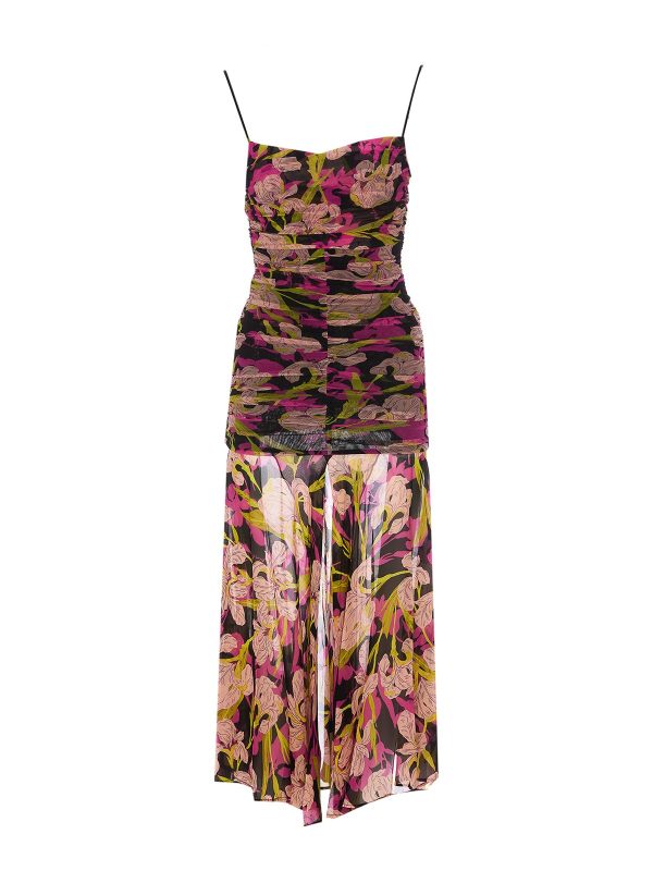 Pinko Maxi Robe - Multicolore