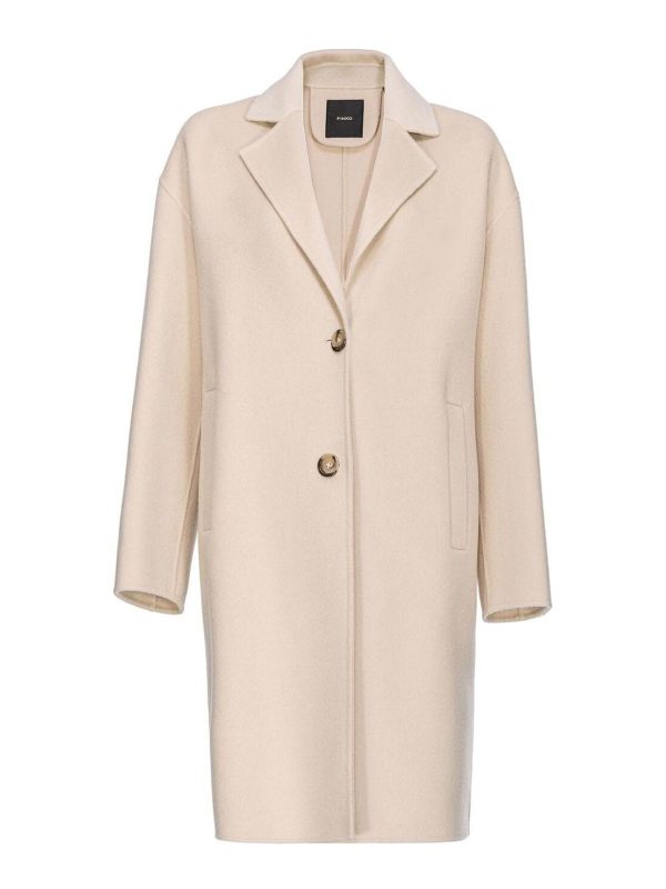 Pinko Manteau Court - Beige